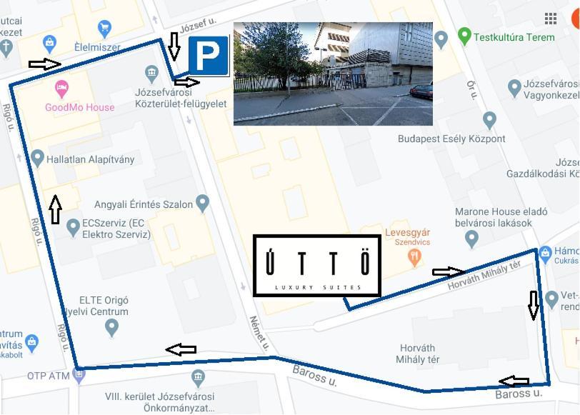 Úttö Luxury Suites Budapest Extérieur photo